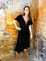 Juniper Maxi Dress - Black