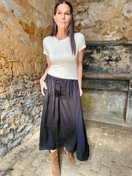 Ellis Two-Tone Dress