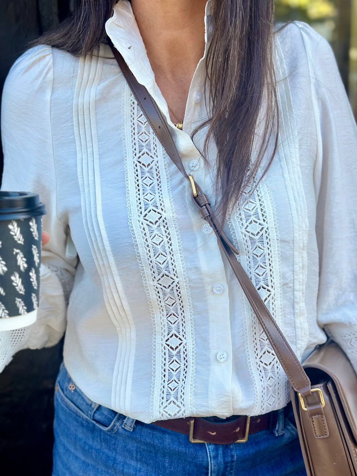 Bella Shirt - Ivory
