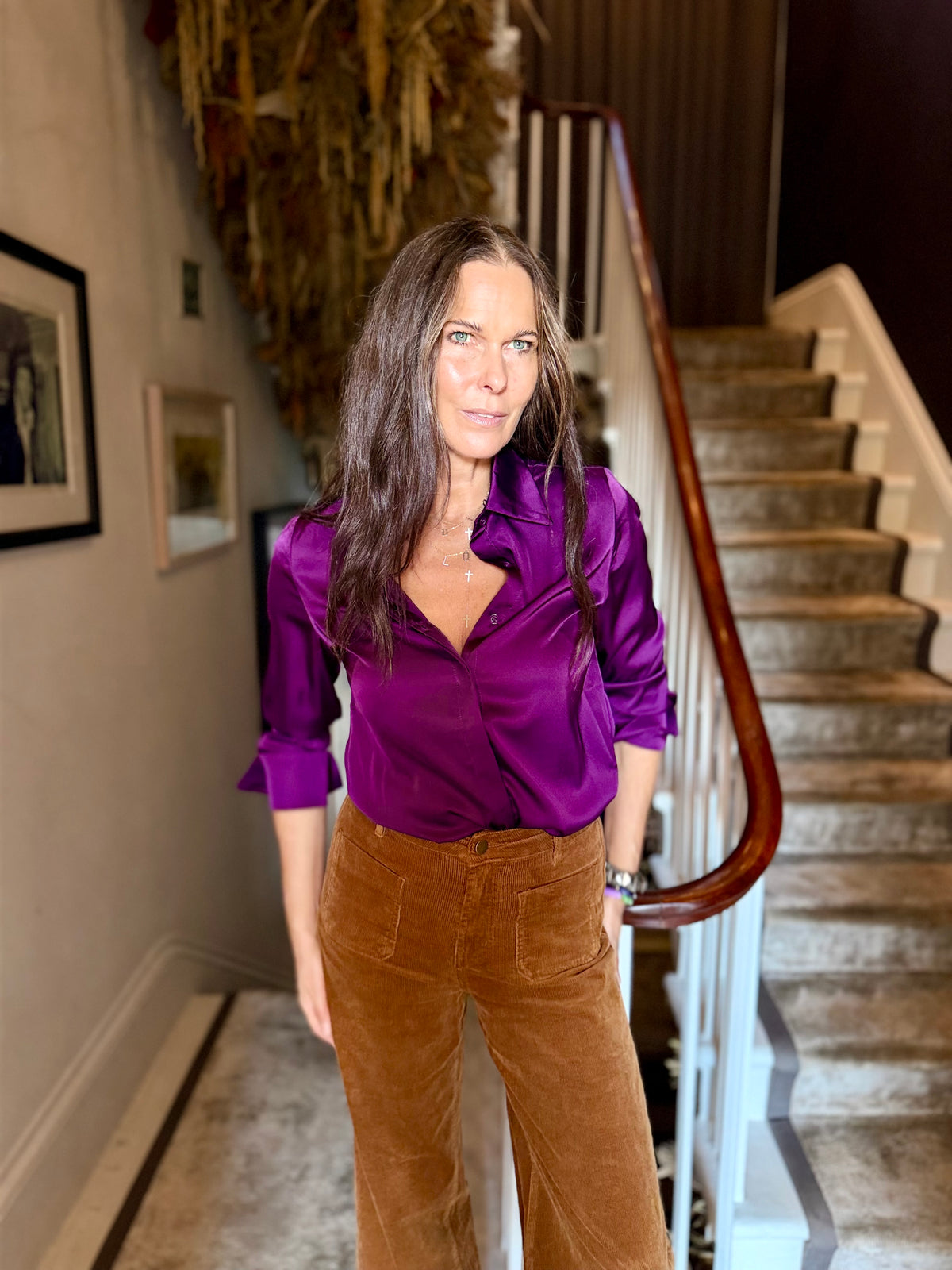 Camille Shirt - Prune