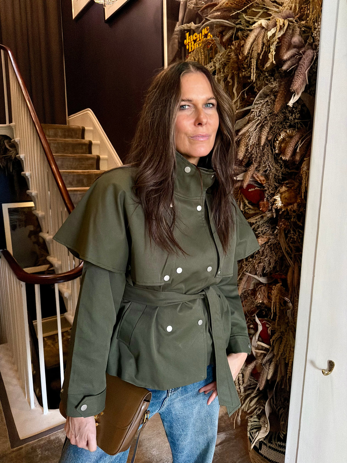 Wilton Short Trench - Green
