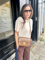 Harriet Short Sleeve knit - Cream