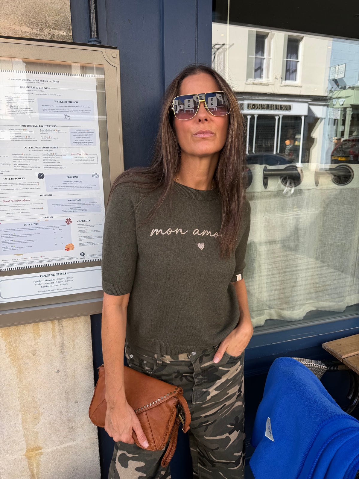 Mon Amour Knit - Khaki