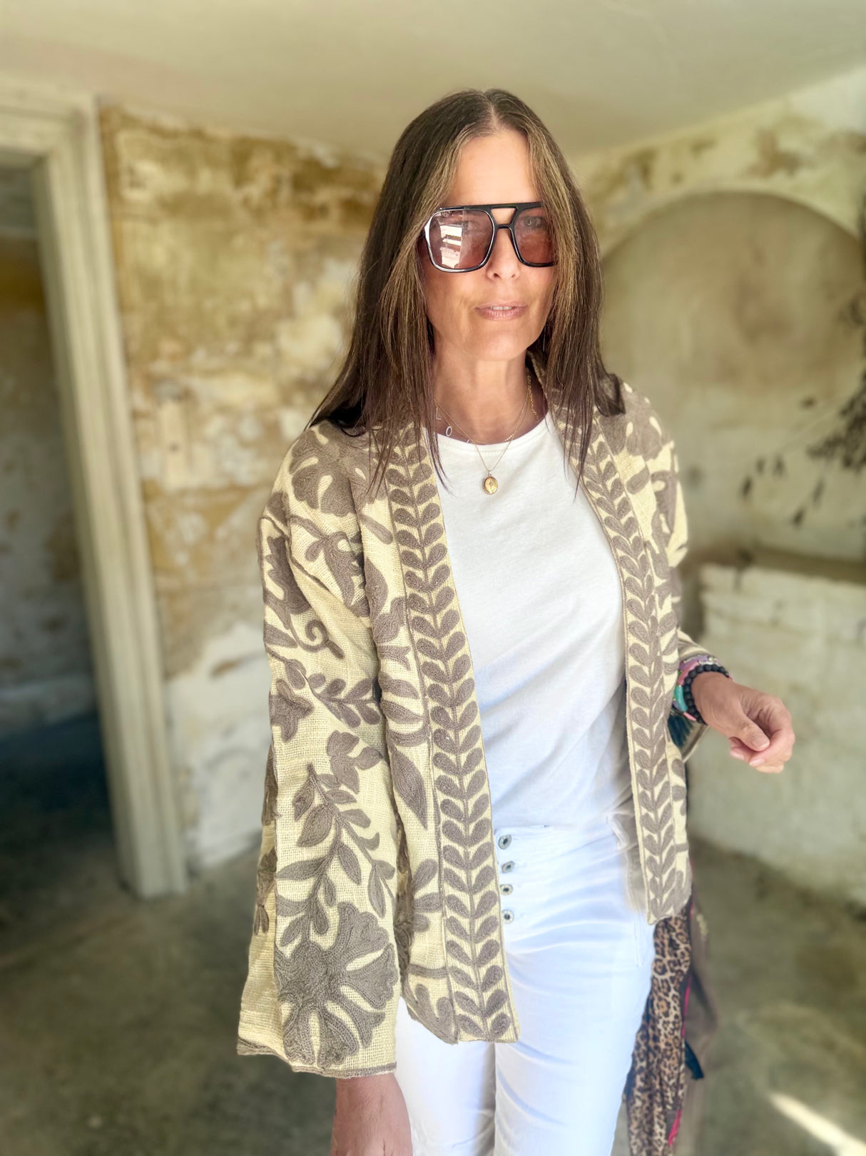 Ava Embroidered Jacket