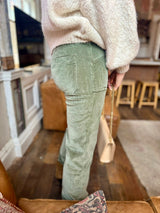 Pantalón de pana Flora - Caqui