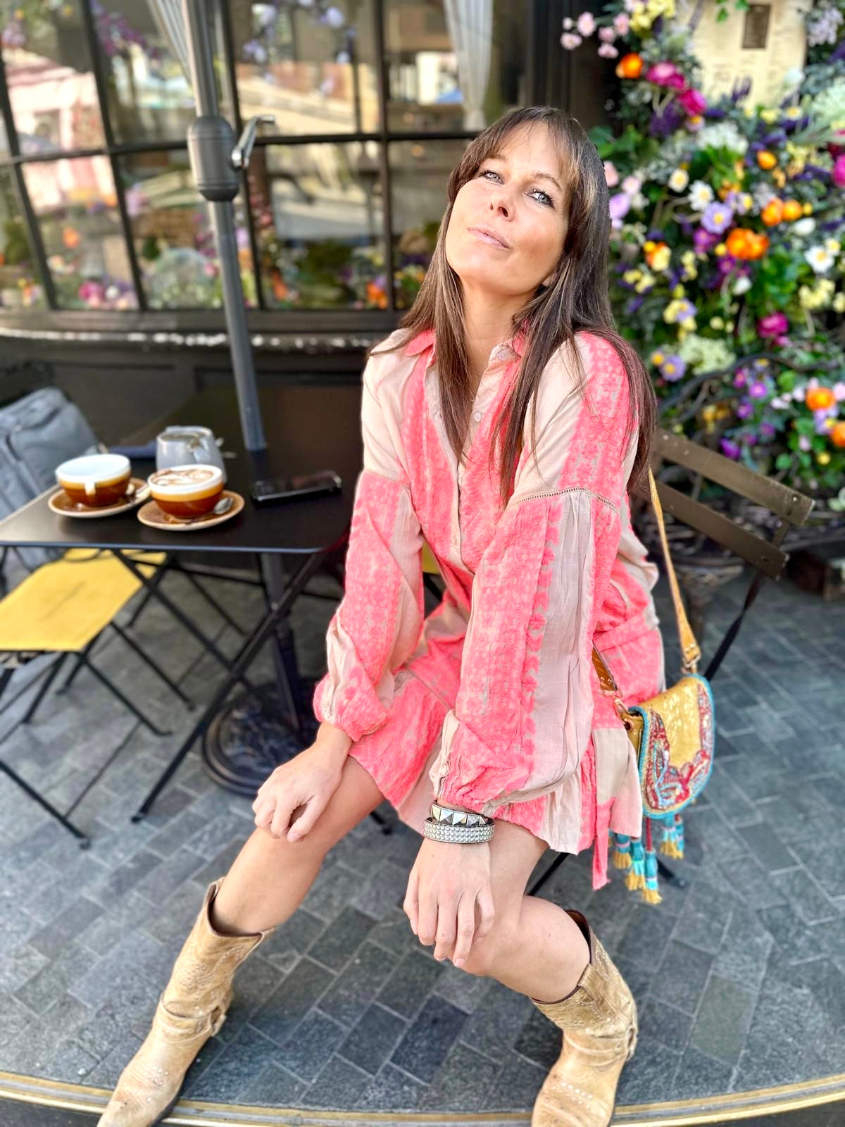 Vestido visto neón