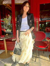 Carrie B Skirt Ecru