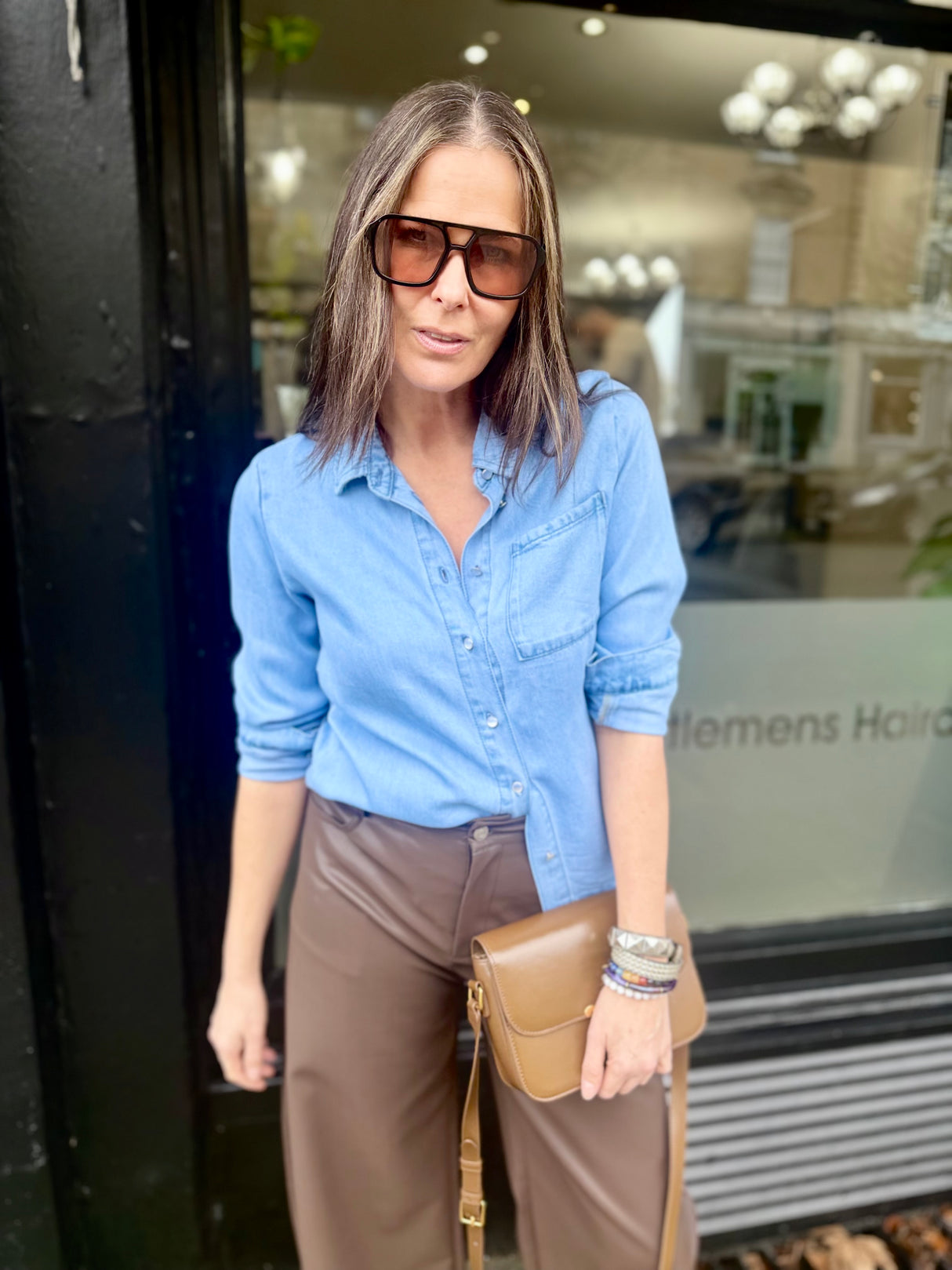 Holly Tencel Denim Shirt