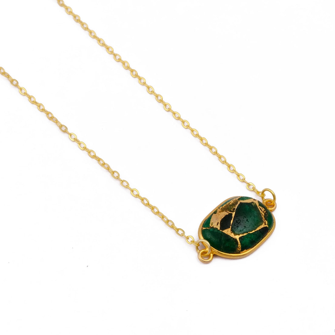 Emerald Gemstone Necklace