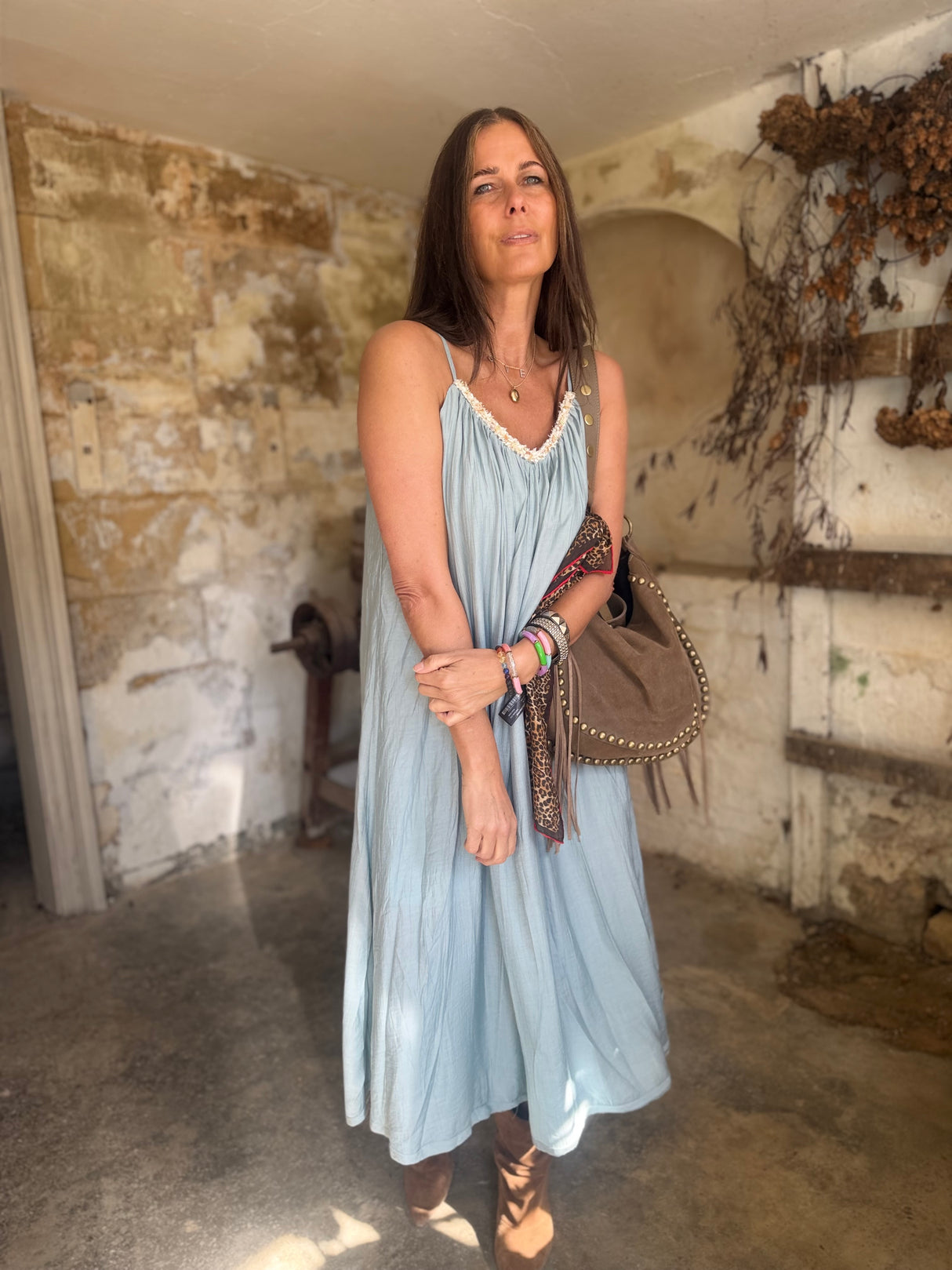 Virelle Dress - Sage