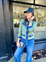 Dune Knitted Jacket - Green