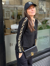 Nala Knit With Sequin - Black