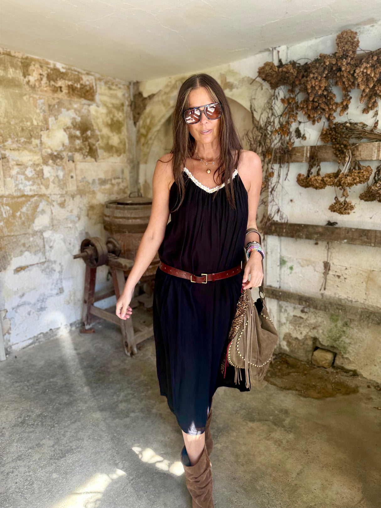 Virelle Dress - Black