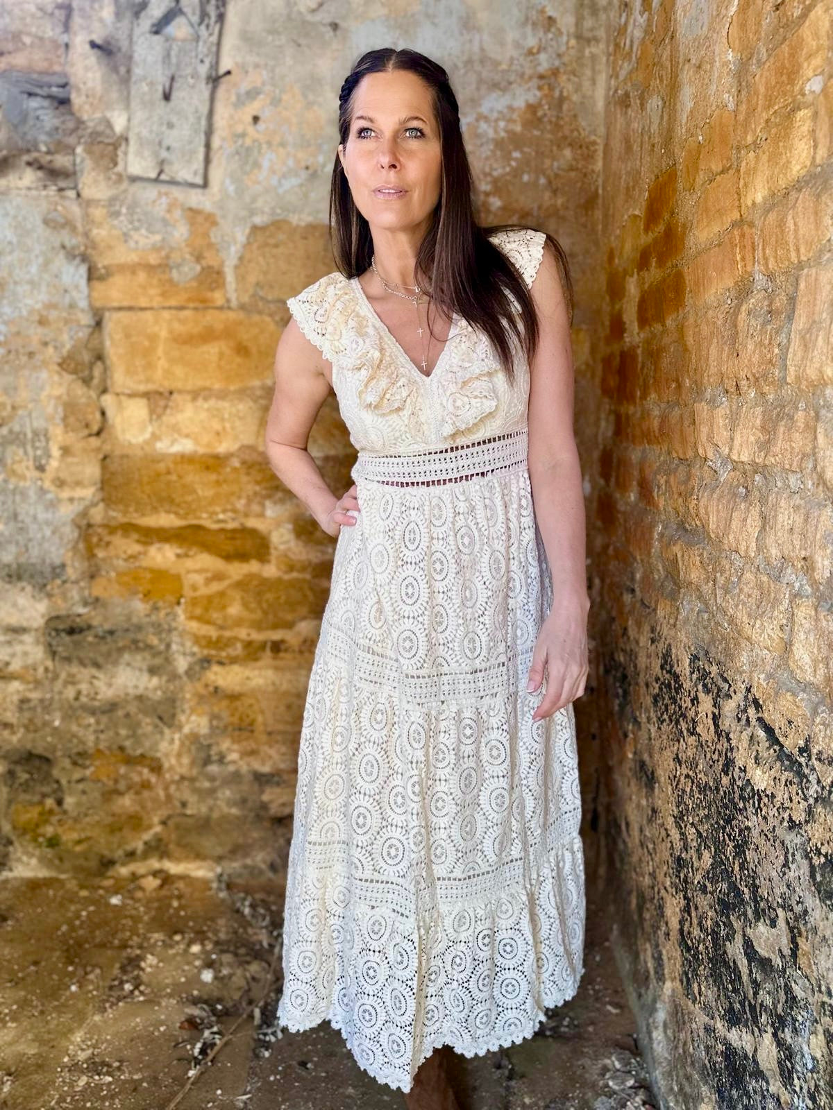 Carter Maxi Dress - Cream