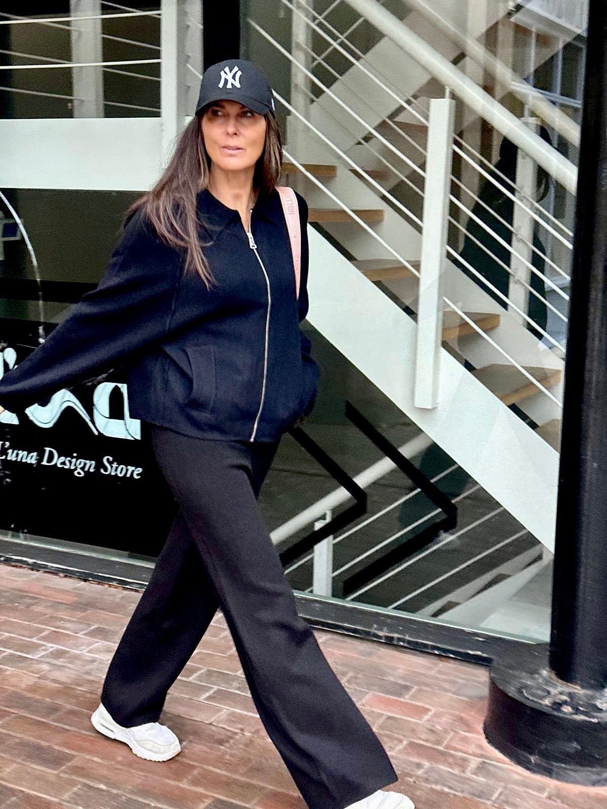 Oriane Knitted Pant - Black