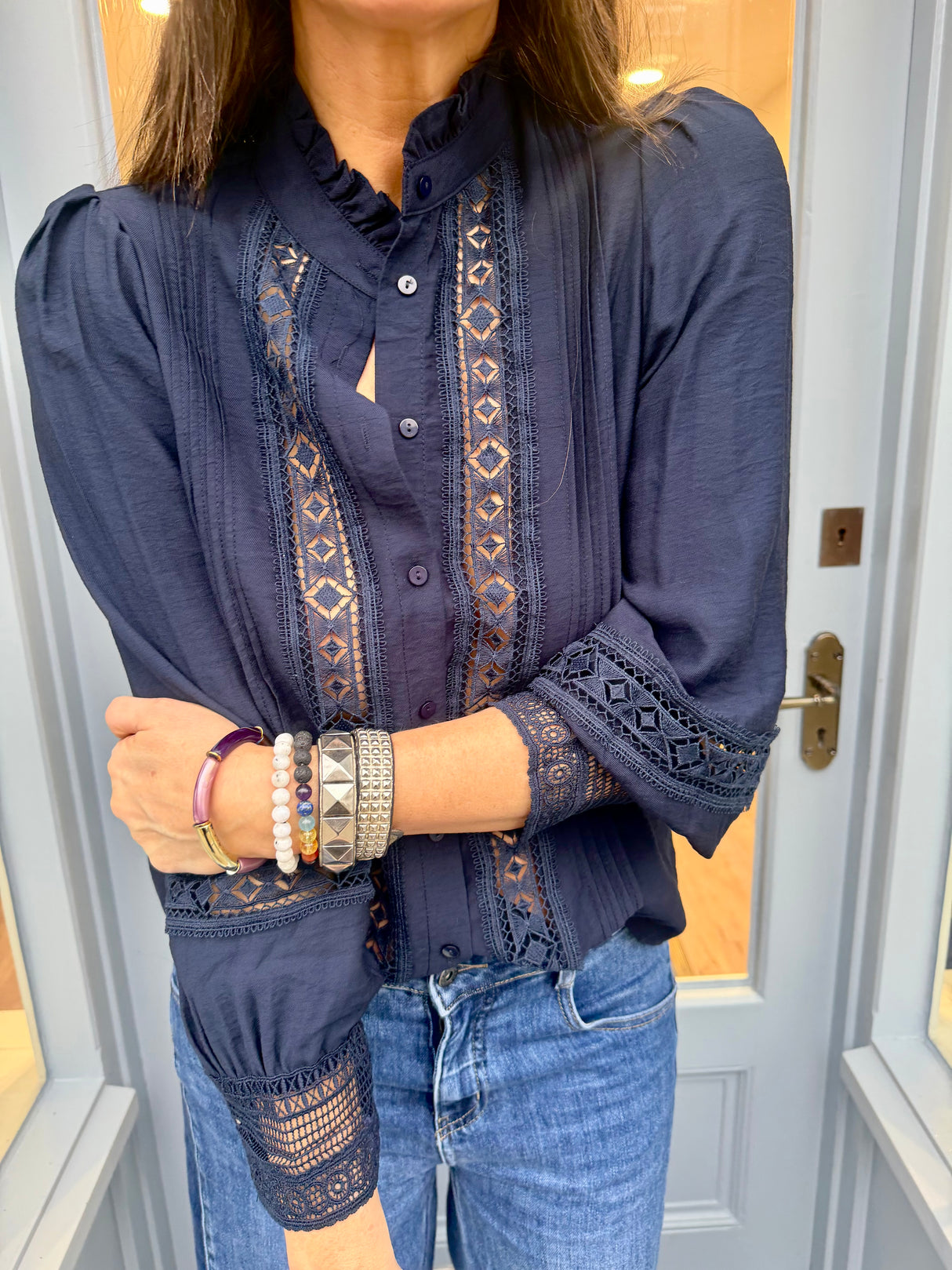 Atticus Shirt - Navy