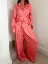 Aurora Two Piece Set - Coral