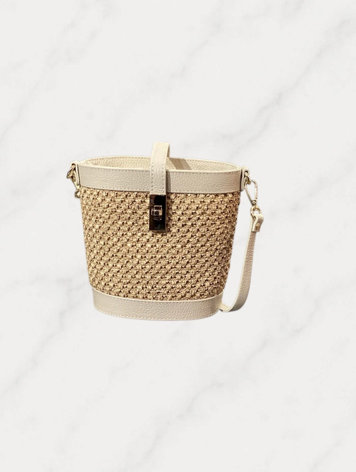 Bucket Bag Cream