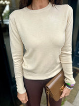 Space Light Weight Knit - Cream