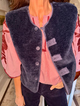 Tess Gilet - Navy