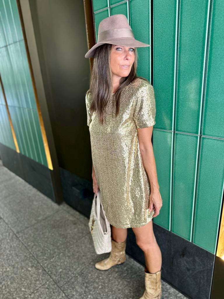 Vestido de lentejuelas Taken