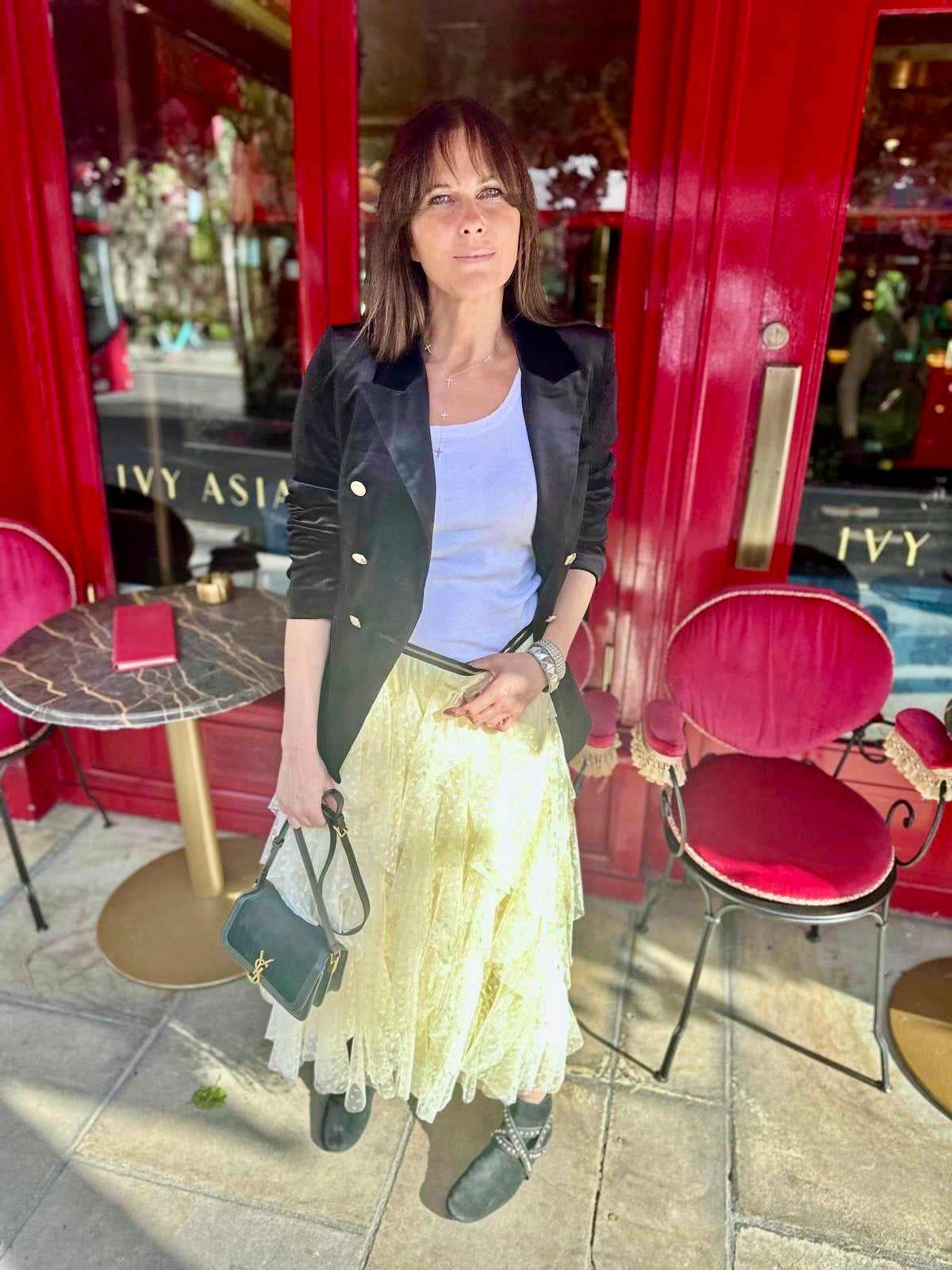 Carrie B Skirt Ecru