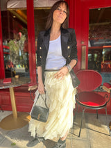 Carrie B Skirt Ecru