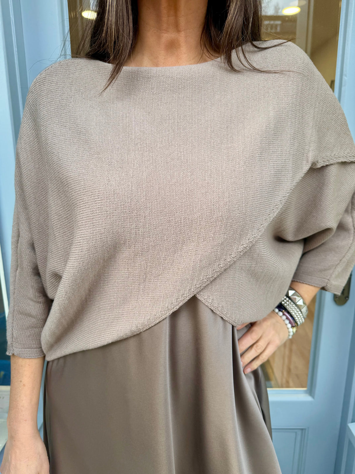 Beatrice 2 Piece - Taupe