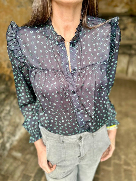 Blusa Romance Preta