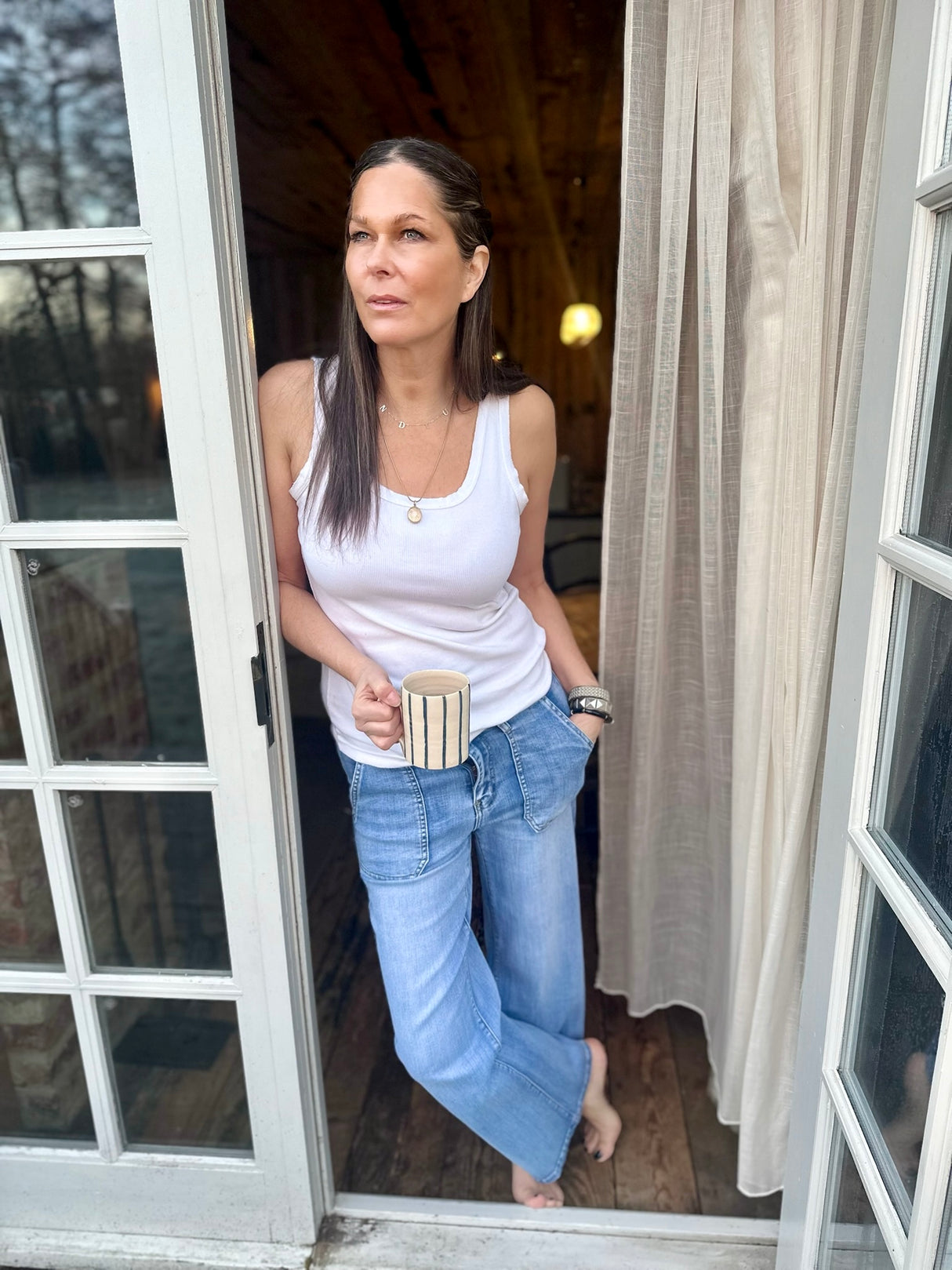 Jean Crush con lavado denim claro