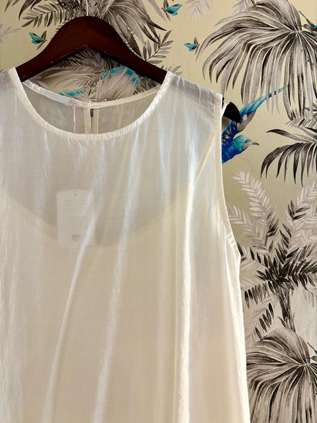 Esme Chiffon Shift Dress - Ivory