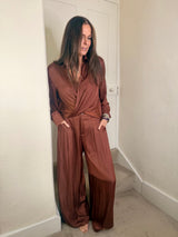 Aurora Two Piece Set - Chestnut