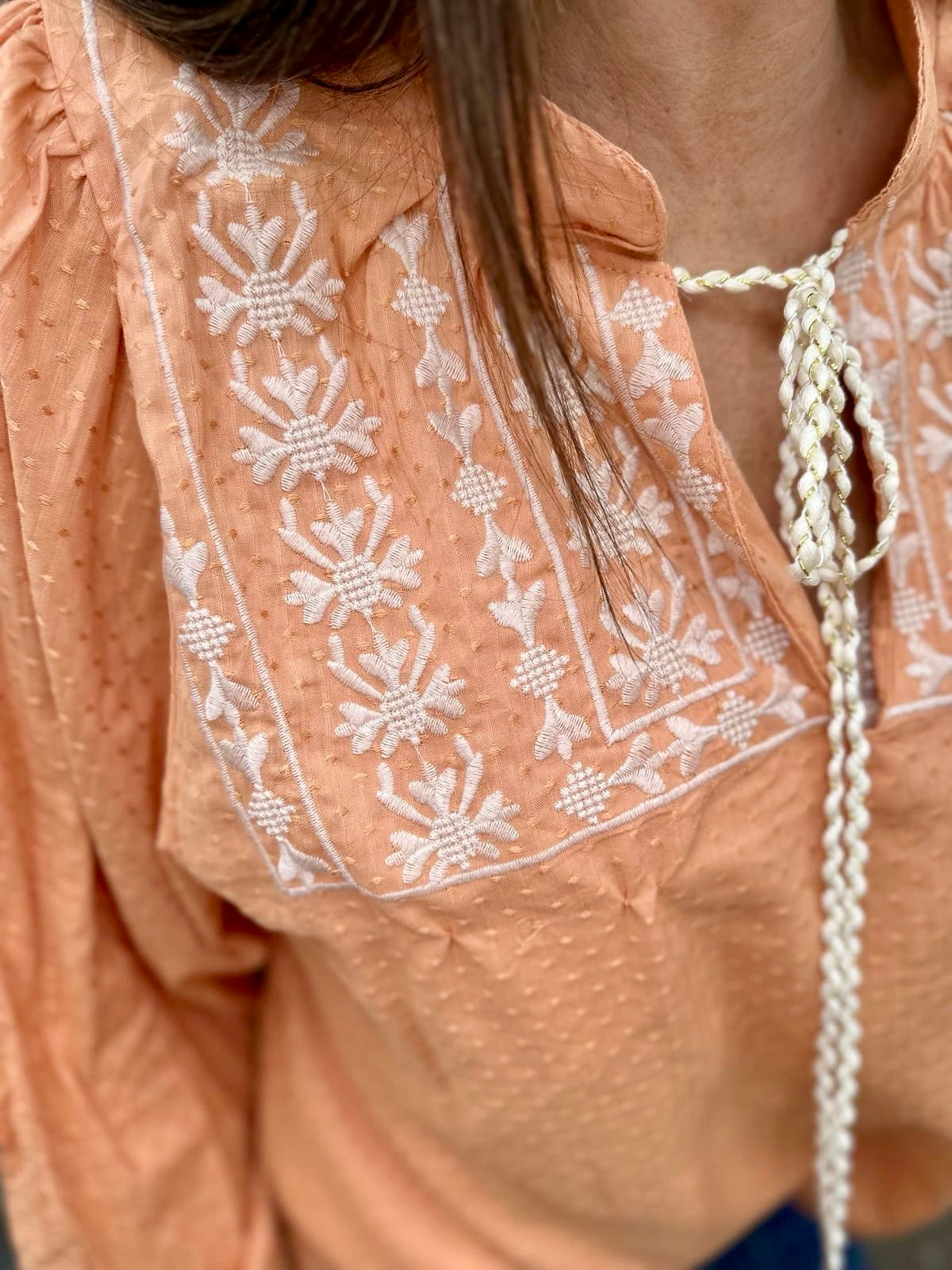 Stevie Top Naranja