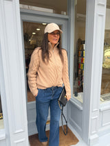 Connie Quarter Zip Knit