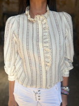 Heath Blouse - chocolate