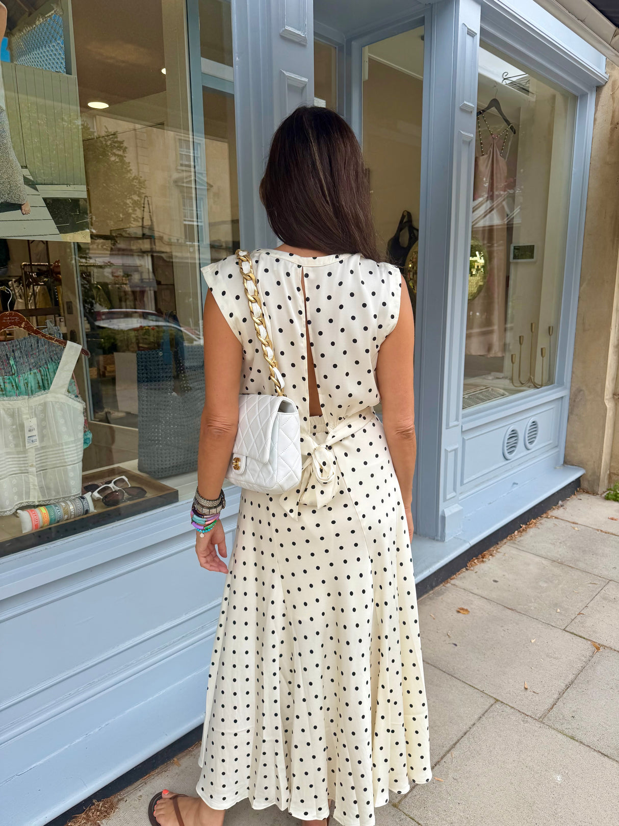 Lydia Polka Dot Blouse