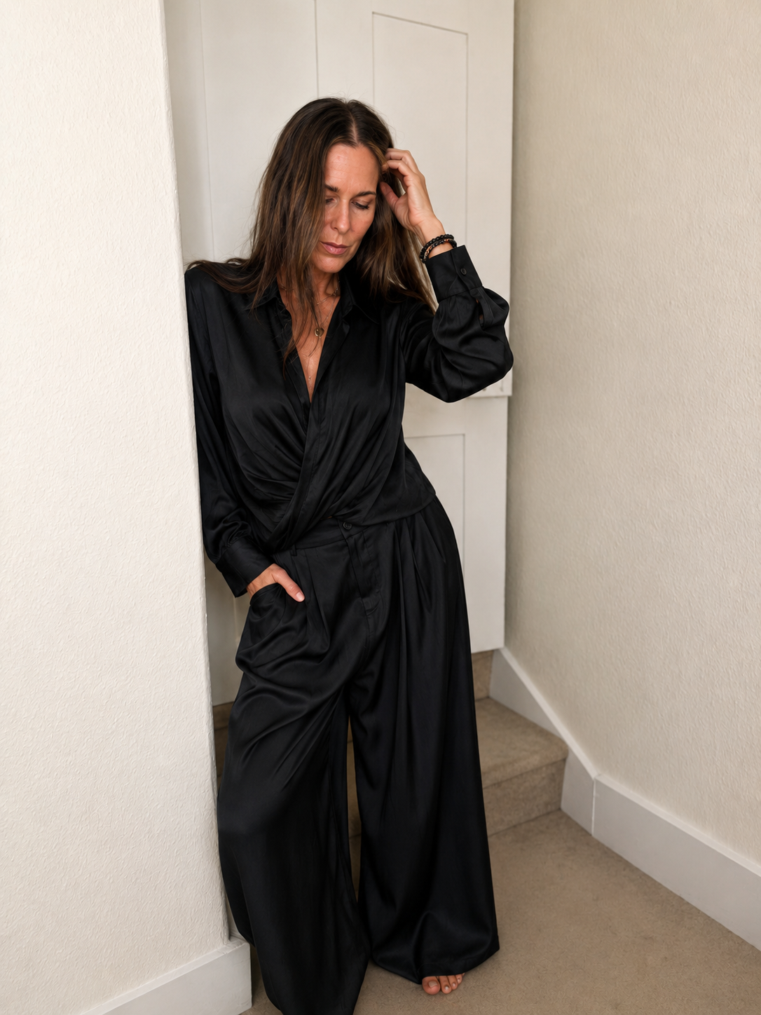 Aurora Two Piece Set - Black