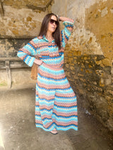 Seraphina Wide Leg Pant - Horizon