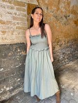 Meadow Maxi Dress - Khaki
