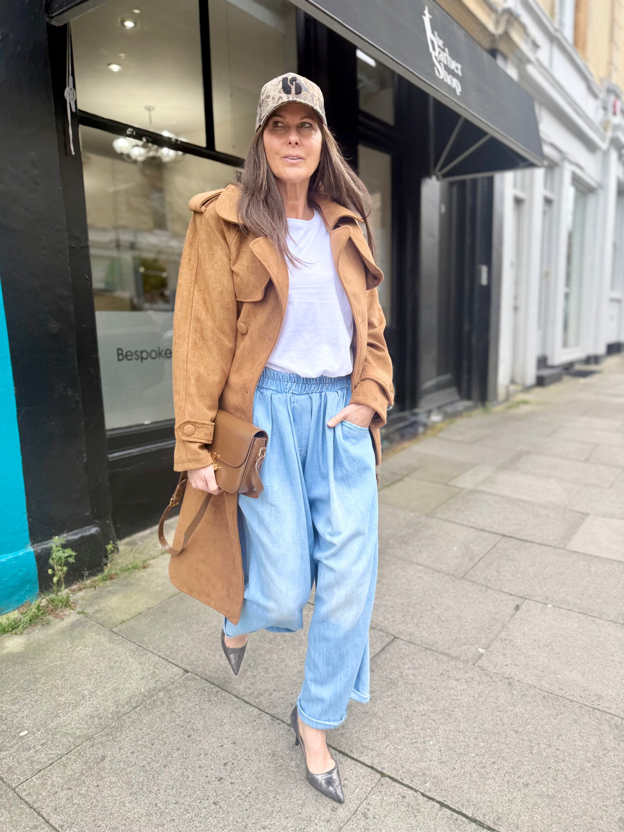 Collette Culottes - Light Wash