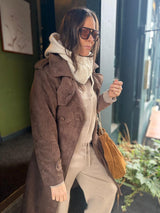 Liv Knitted Hood - Cream
