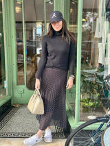 Ball Polka Dot Skirt - Black