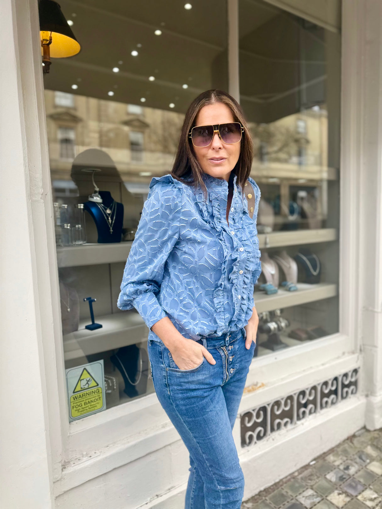 Charlotte Ruffle Blouse