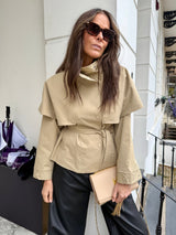 Wilton Short Trench - Beige