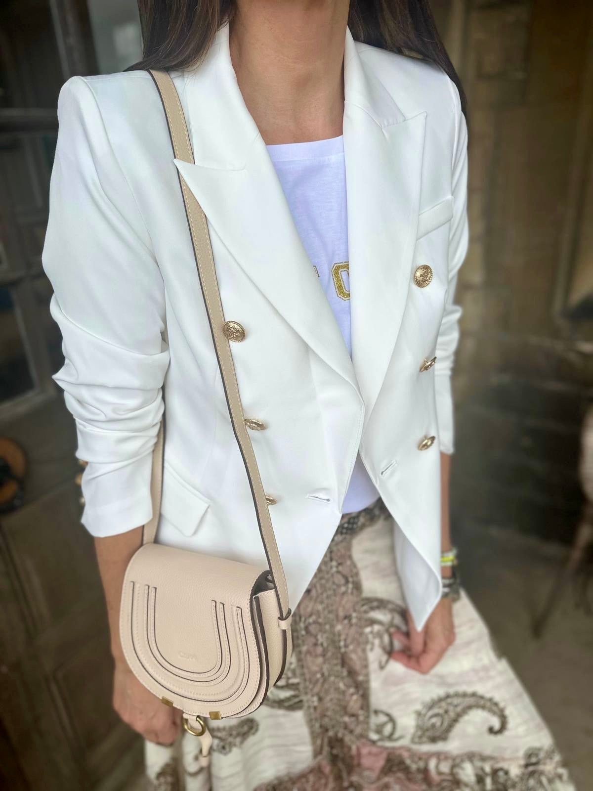 Eliza Blazer White