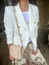Eliza Blazer White