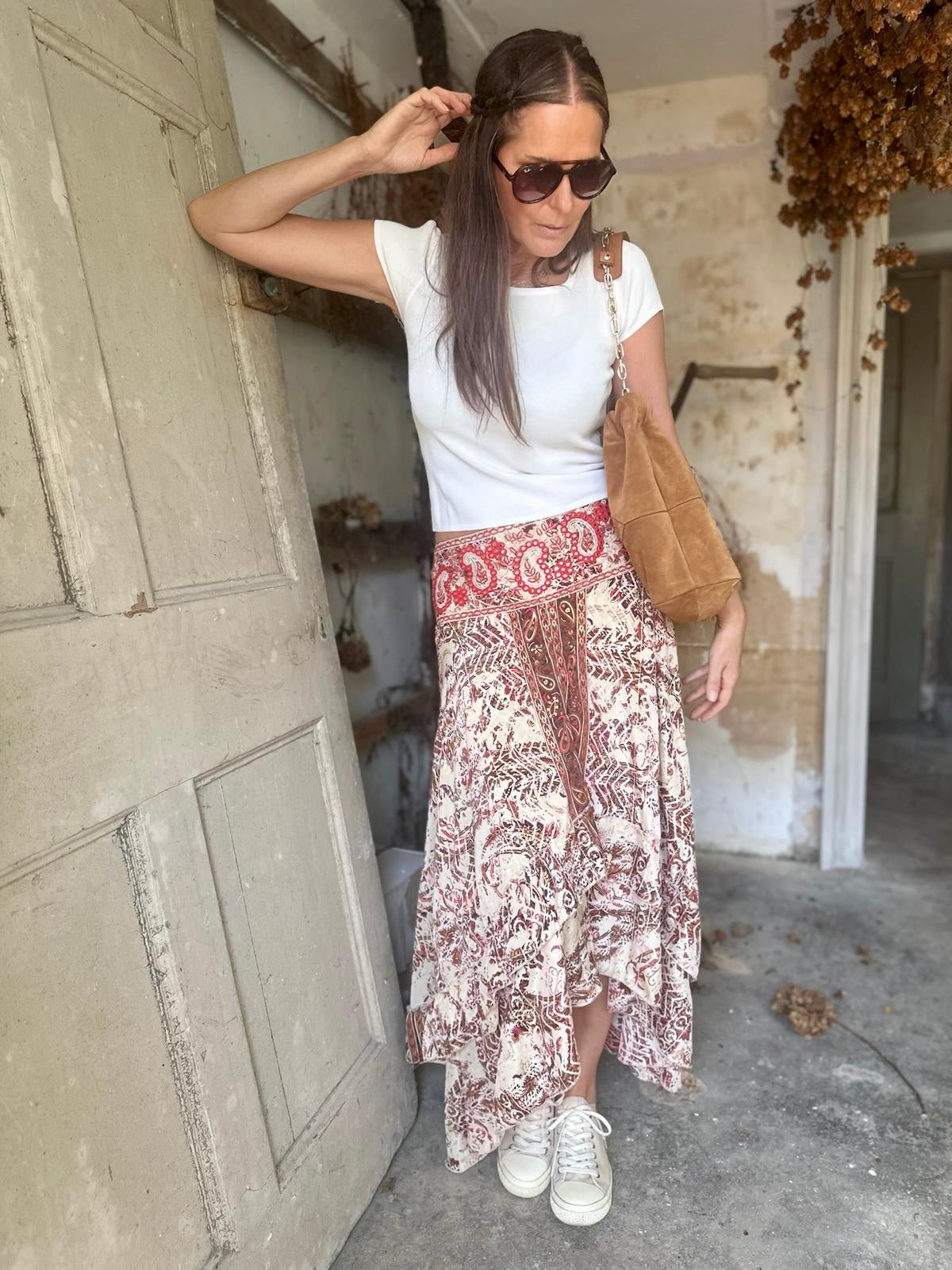 Hope Skirt - Red