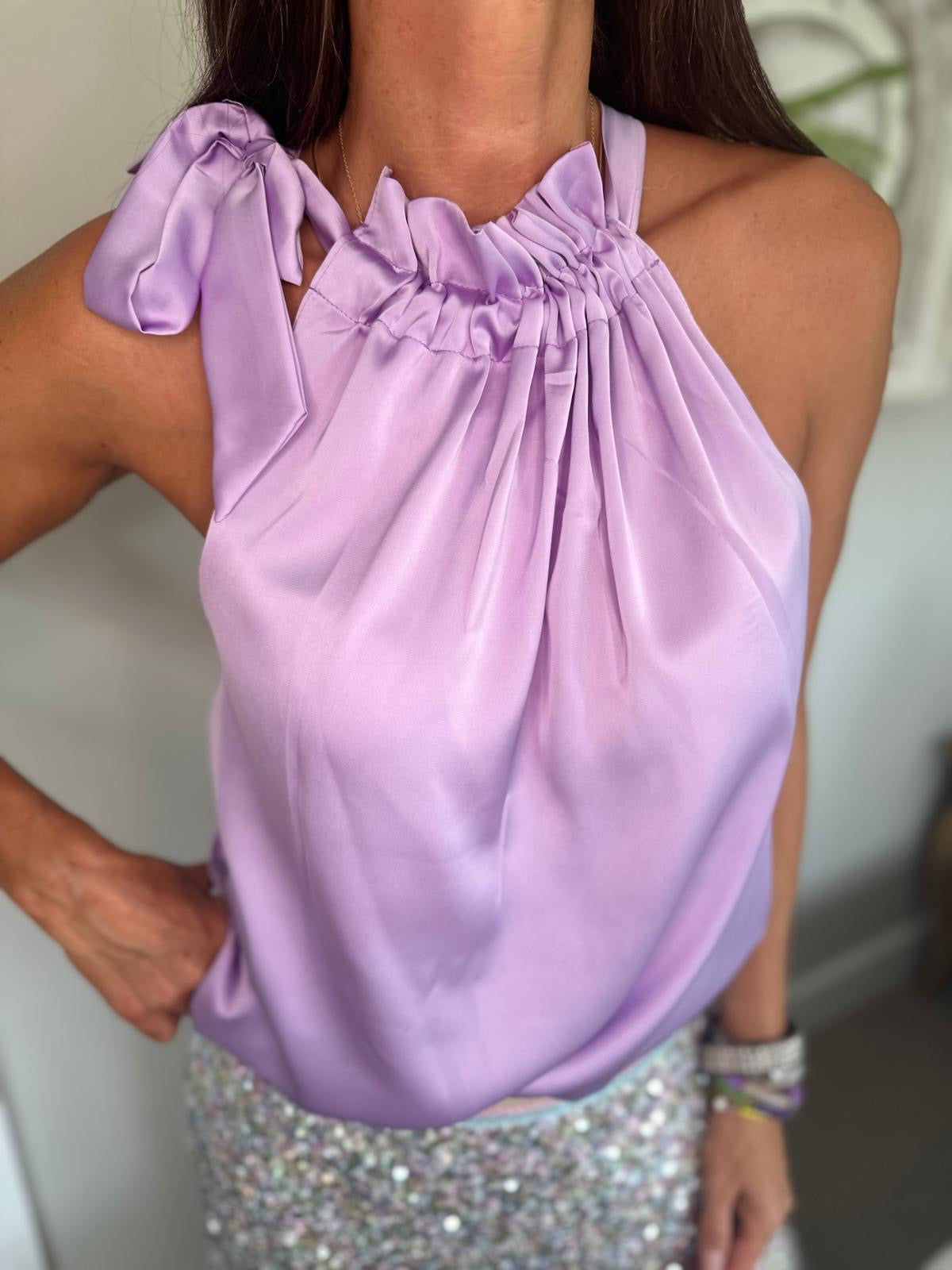 Bella B Top Lavender