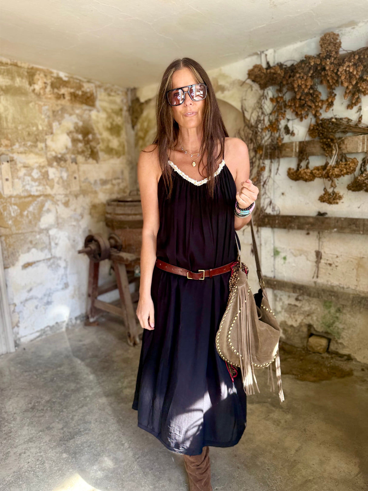 Virelle Dress - Black