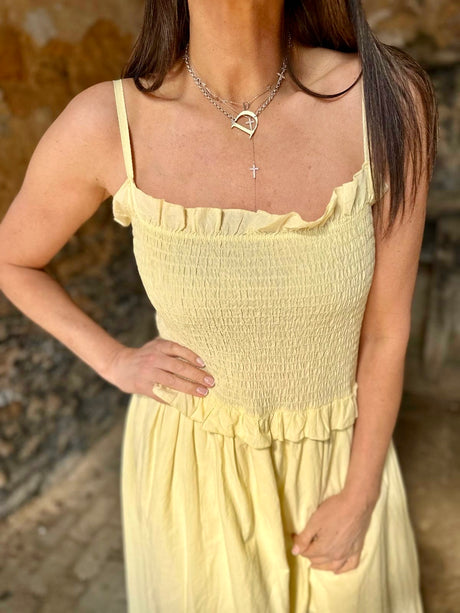 Meadow Maxi Dress - Yellow